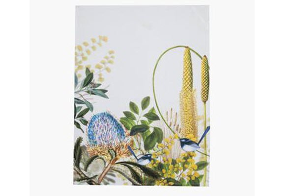Tea Towel Wildflower Banksia 1