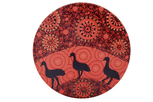 ceramic coasters KB Emus