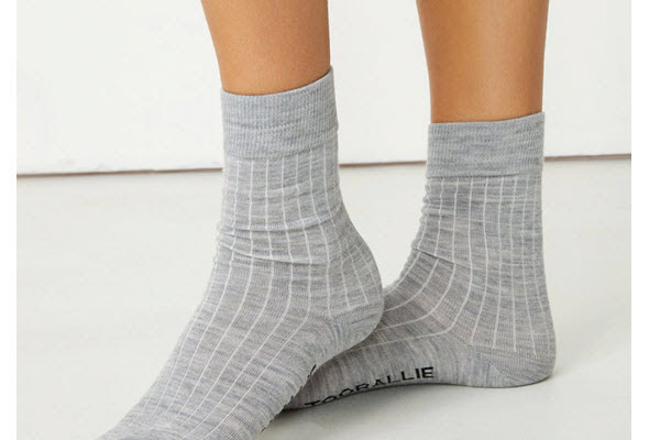 Fine Merino Socks Grey a