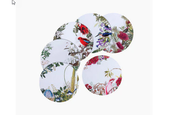 Wildflower placemats set